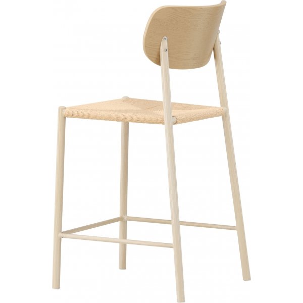 Polly-baarijakkara - beige/valkoinen