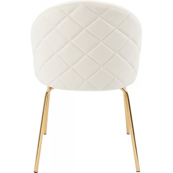 Plaza- samettituoli - Beige / Messinki Plaza- samettituoli - Beige / Messinki