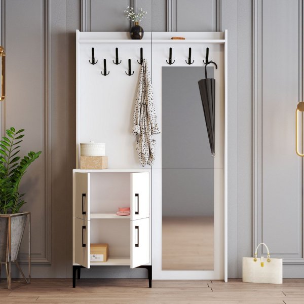 Berliinin aulakalusteet bc - valkoinen Berliinin aulakalusteet bc - valkoinen