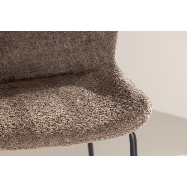 Modesto baarijakkara - Ruskea boucle