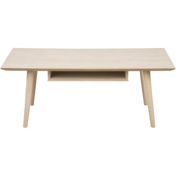 Century sohvapyt 115 x 60 cm - Valkoinen pigmentoitu tammi