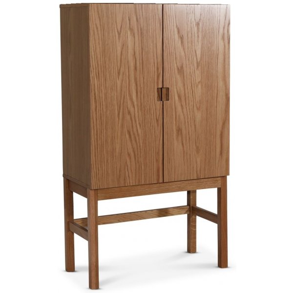 Tasokaappi sileillä ovilla - tammi Tasokaappi sileillä ovilla - tammi