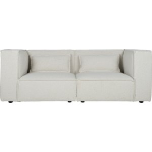 Nees modulaarinen sohva valkoista boucla - combo 5