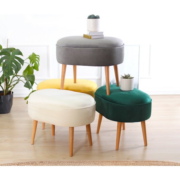 Moile-pouf - harmaa Moile-pouf - harmaa