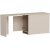 Akser typyt 180 x 47 cm - Vaalea phkin/beige