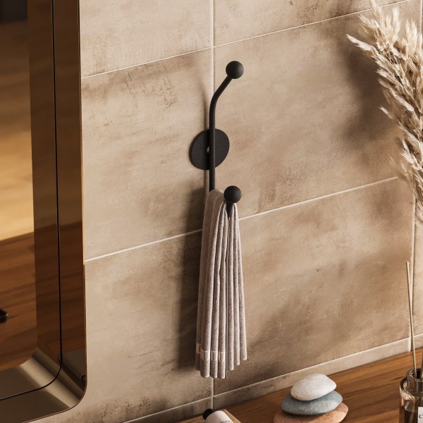 Rhino vaateripustin - musta Rhino vaateripustin - musta