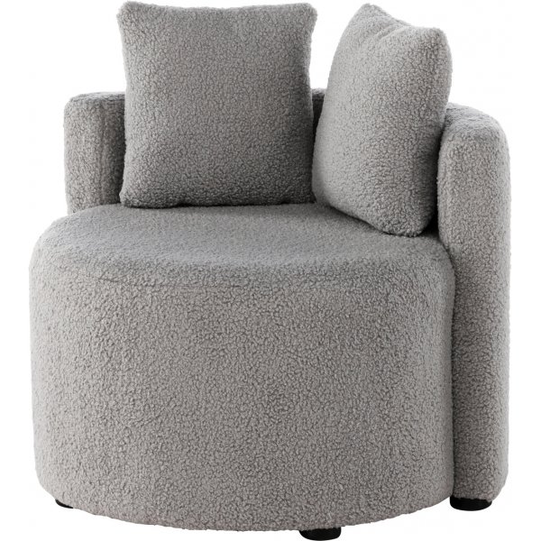 Kelso 2-istuttava lasten sohva - Harmaa nalle Kelso 2-istuttava lasten sohva - Harmaa nalle