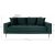 Lido 2,5-istuttava sohva - Tummanvihre