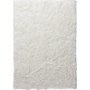 Katy fold 230 x 160 cm - Valkoinen tekoturkis