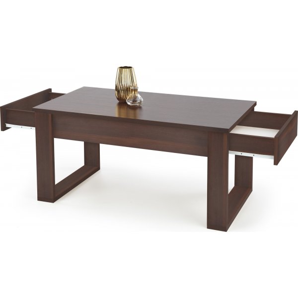 Sohvapyt laatikoilla phkinpuu 110x60 cm