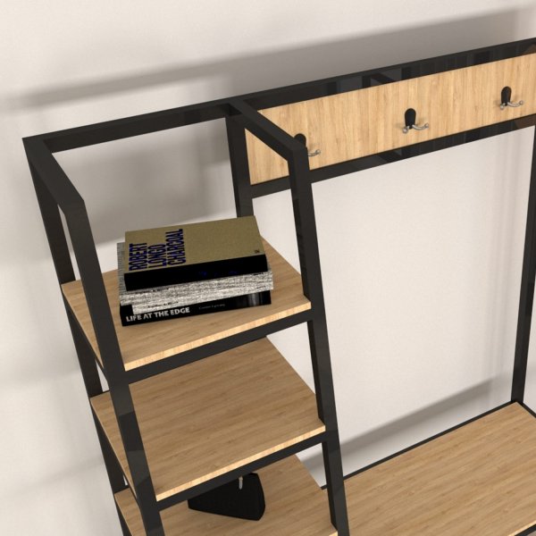 Valansiya aulakalusteet - tammi/musta