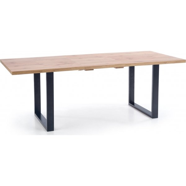 Kasady ruokapöytä 135-185 cm - Wotan tammi/musta Kasady ruokapöytä 135-185 cm - Wotan tammi/musta