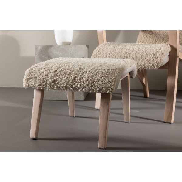 Fårö lepotuoli - ruskea Fårö lepotuoli - ruskea