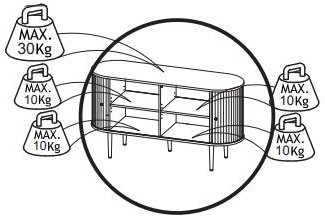 Liukupöytäpöytä 150 cm - Ruskeaksi lakattu tammi Liukupöytäpöytä 150 cm - Ruskeaksi lakattu tammi
