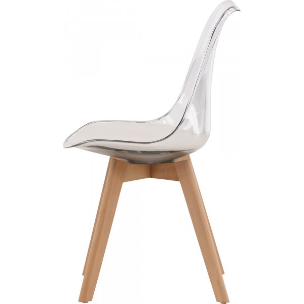 Edvin ruokapydn tuoli - Valkoinen/koivu