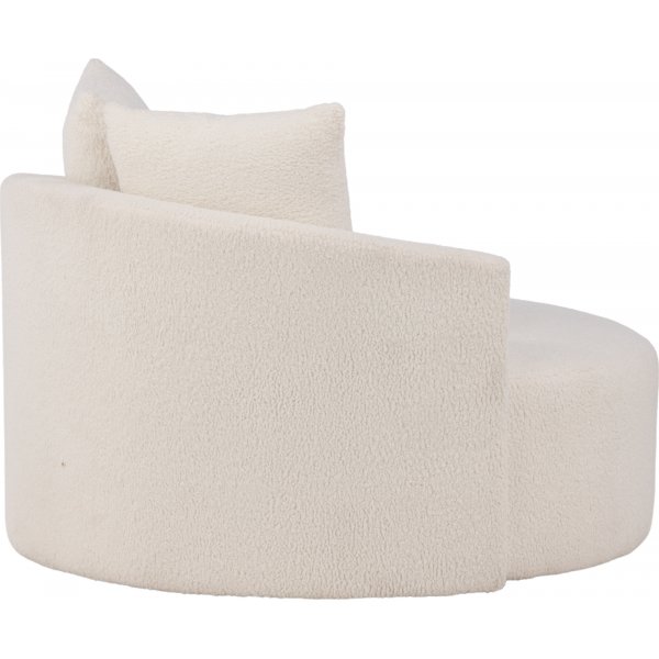 Kelso 2-istuttava sohva - Valkoinen nalle Kelso 2-istuttava sohva - Valkoinen nalle