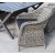 Ruokailuryhm Mercury: Scottsdale-pyt sislt 6 Mercury-nojatuolia - Sementti + Huonekalujen hoitosarja tekstiileille