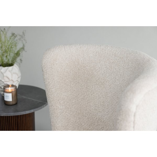 Hällsö nojatuoli - beige/pähkinä Hällsö nojatuoli - beige/pähkinä