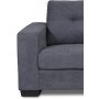 Perjantai 2-istuttava sohva - Grey Chenille