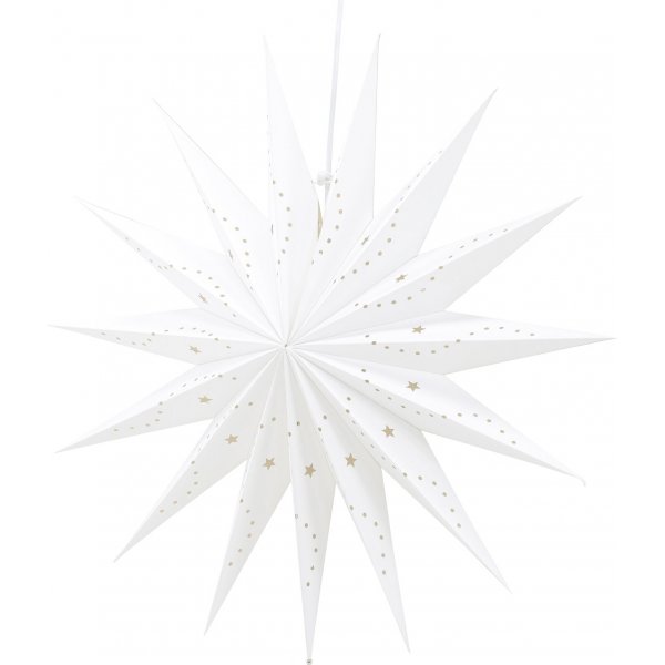 Lindvallen Advent Star 60 cm - Valkoinen