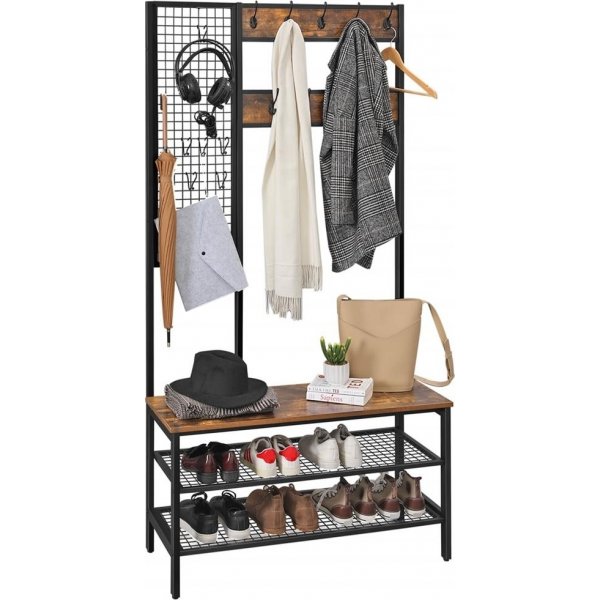 Kersanttiaulakalusteet - Ruskea/musta