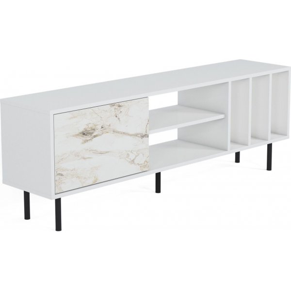 Pietra mediapenkki - valkoinen Pietra mediapenkki - valkoinen