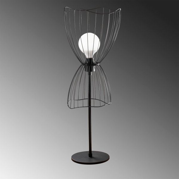 Zeyno p�yt�valaisin - musta