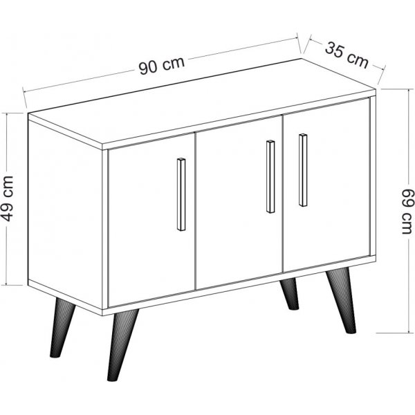 Cavolo-kaappi - Valkoinen