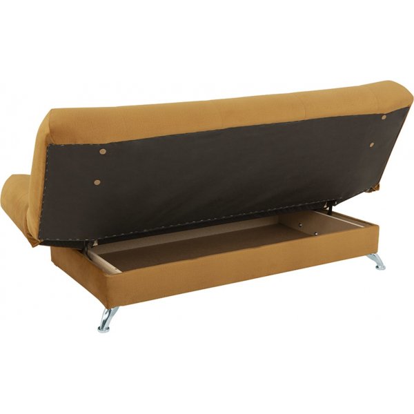 Viola 3-istuttava vuodesohva - keltainen