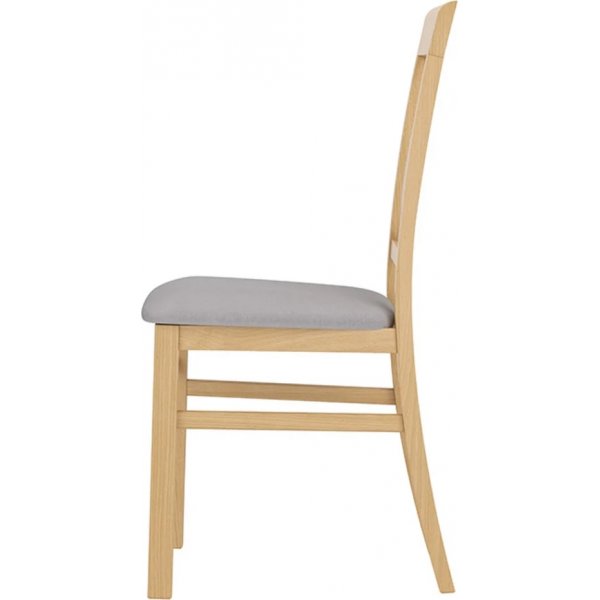Allan ruokapöydän tuoli - harmaa/tammi Allan ruokapöydän tuoli - harmaa/tammi