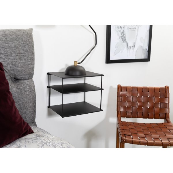 Elliot seinn ripustettava ypyt - Musta