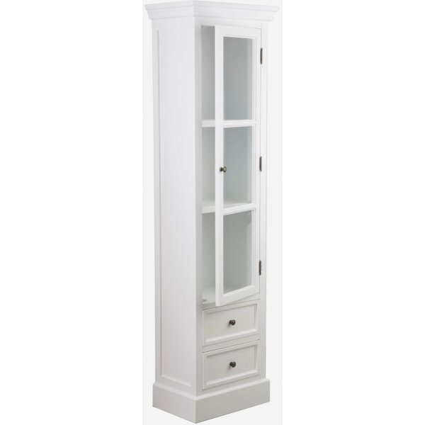 Bristol-vitriinikaappi, korkeus 166 cm - Nordic Furniture Group