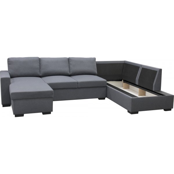 Solna U-sohva 304 cm - Vasen + Huonekalujen tahranpoistoaine