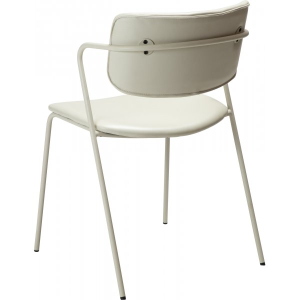 Zed ruokapöydän tuoli - valkoinen PU Zed ruokapöydän tuoli - valkoinen PU