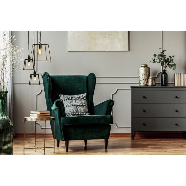 Diplomat kattovalaisin - Musta/kirkas