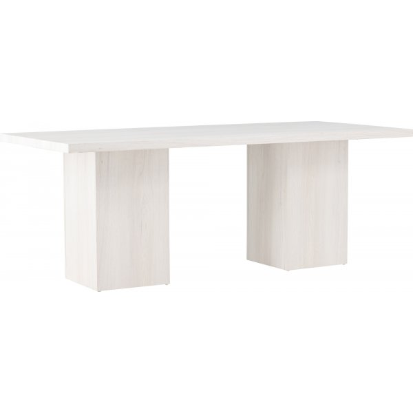 Olga ruokapöytä 200 x 90 cm - Valkoinen Olga ruokapöytä 200 x 90 cm - Valkoinen