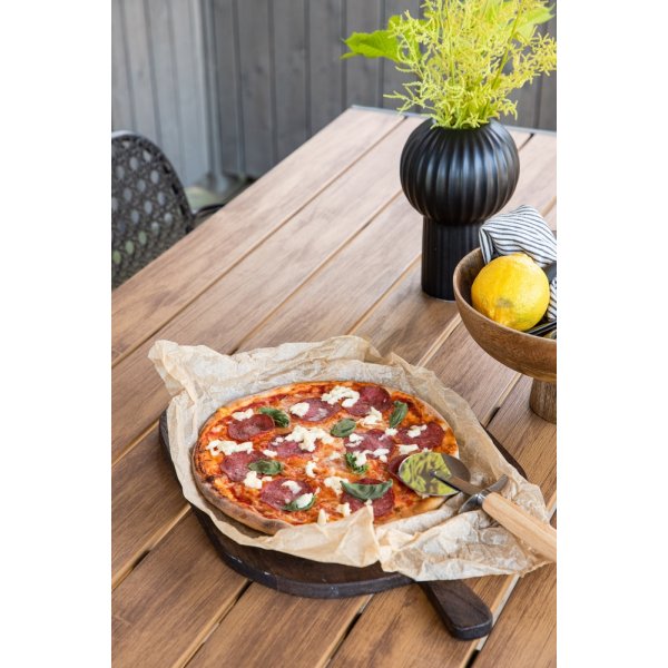 Break ruokapyt 150 x 90 cm - Ruskea/Musta