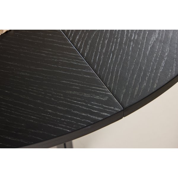 Strada ruokap�yt� 120-170 x 120 cm - Musta