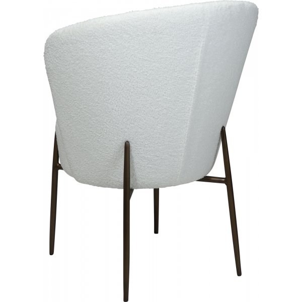 Orbit ruokapöydän tuoli - Snow bouclé Orbit ruokapöydän tuoli - Snow bouclé