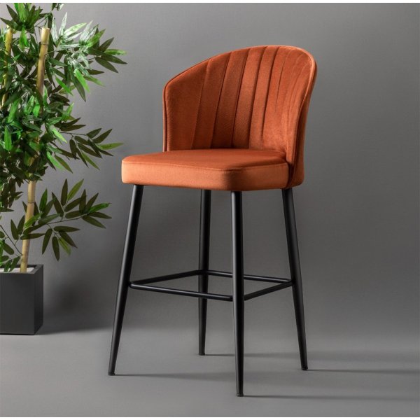 Rubi baarijakkarasetti - Tiilenpunainen/musta