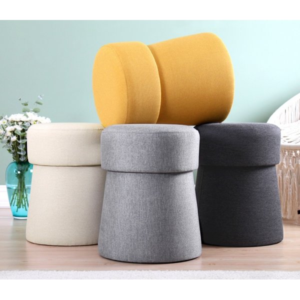 Pavut Pouf - Tummanharmaa Pavut Pouf - Tummanharmaa