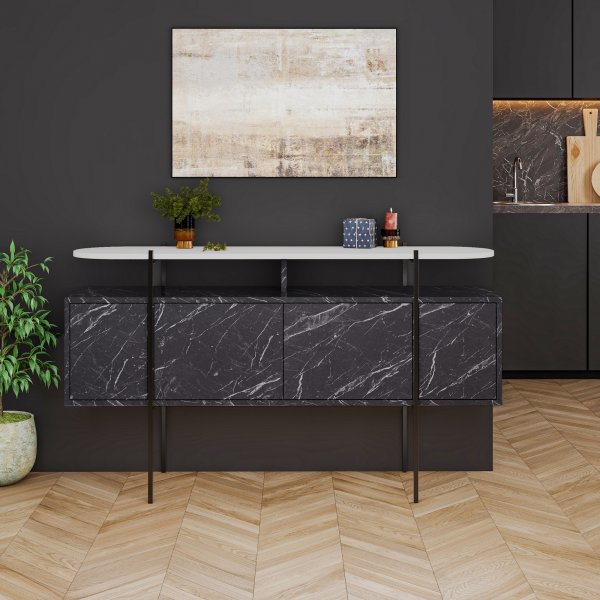 Hanley senkki - musta/valkoinen