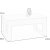 Nidelv sohvapyt 110x60 cm - Sonoma tammi + Huonekalujen jalat
