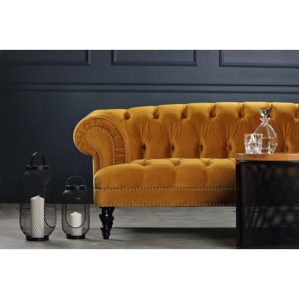 Kolmen istuttava sohva Oxford deluxe - Valinnainen väri Kolmen istuttava sohva Oxford deluxe - Valinnainen väri