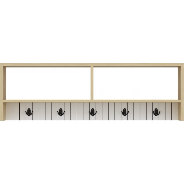 Sarandon vaateripustin - Valkoinen/safiiri Sarandon vaateripustin - Valkoinen/safiiri