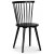 Sintorp ruokailuryhm, pyre ruokapyt 115 cm sis. 4 Castor cane tuolia - Musta marmori (laminaatti)