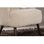 Lincoln-nojatuoli - beige boucl