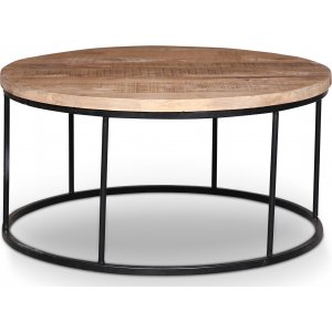 Karl pyöreä sohvapöytä Ø90 cm - Vintage + Huonekalujen tahranpoistoaine Karl pyöreä sohvapöytä Ø90 cm - Vintage + Huonekalujen tahranpoistoaine