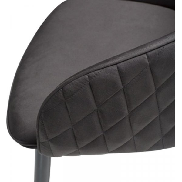 Kaksinojatuoli - musta