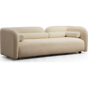 Victoria 3-istuttava sohva - Kermanvalkoinen